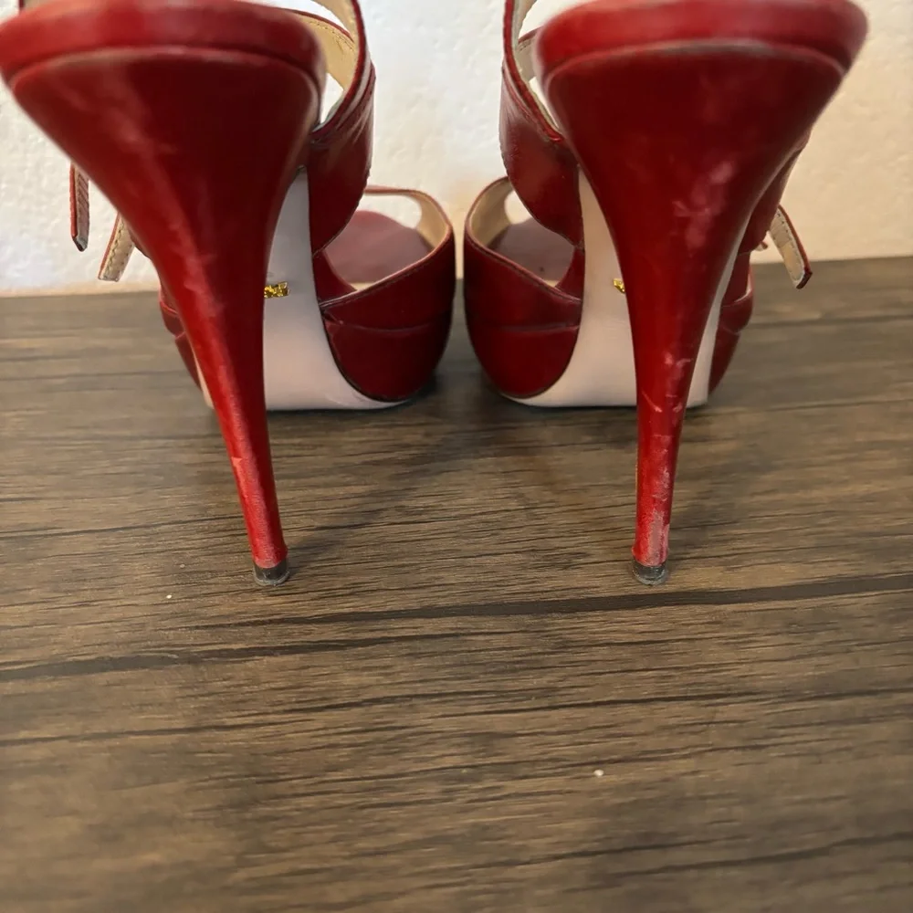 Prada heels shoes size 10.5 - Picture 8 of 9